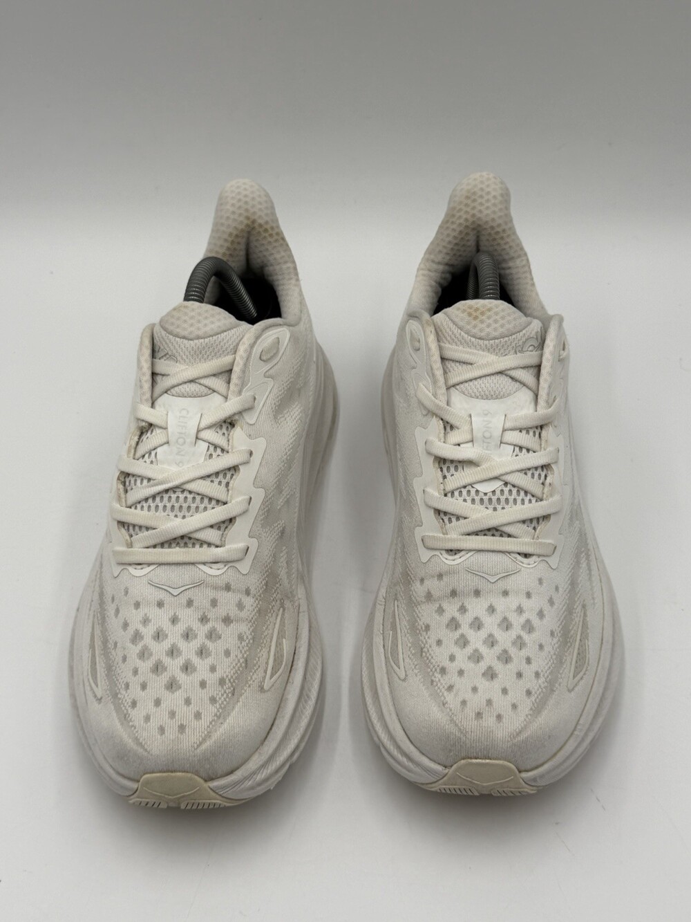 Hoka One One Clifton 9 Womens Size 10B White Running Shoes Sneakers 1127896 NCWT - Picture 5 of 8